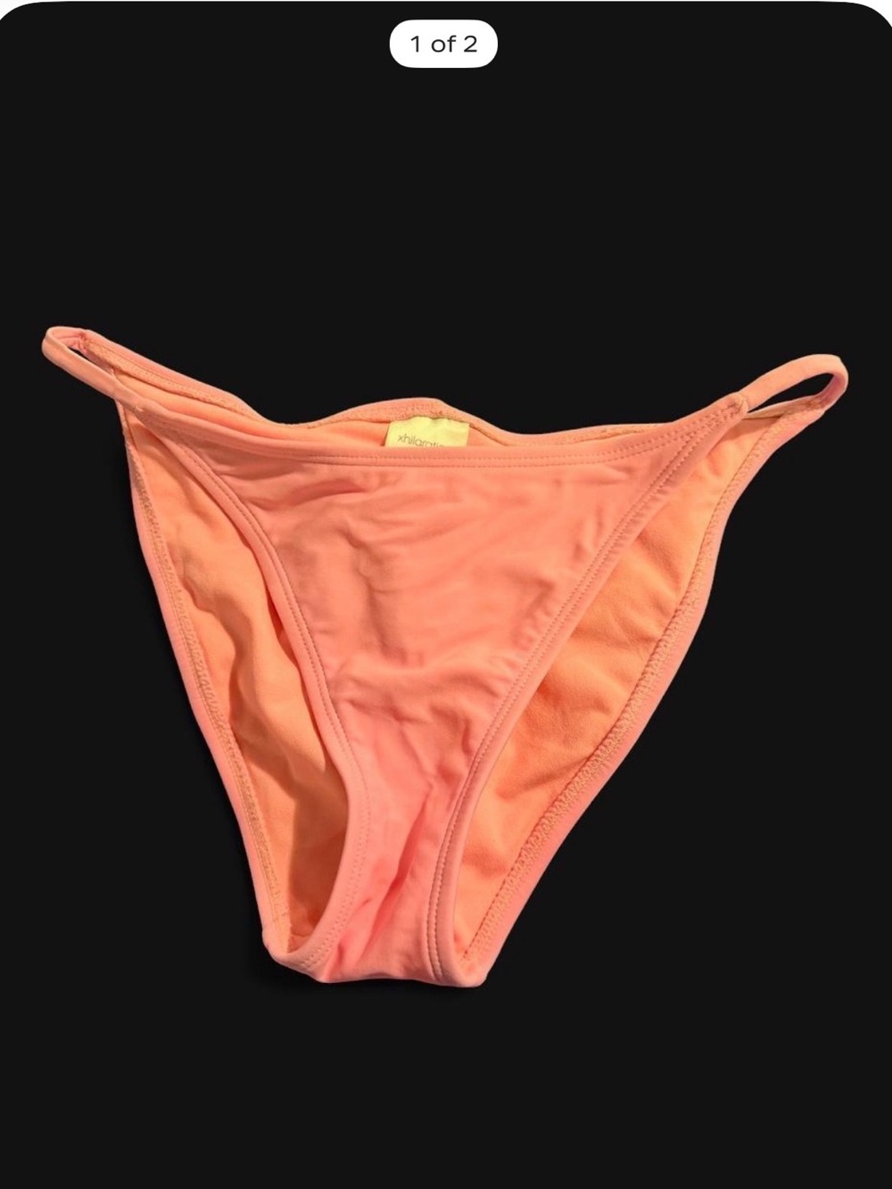 Xhilaration Peach Pink Low-Rise Bikini Bottom